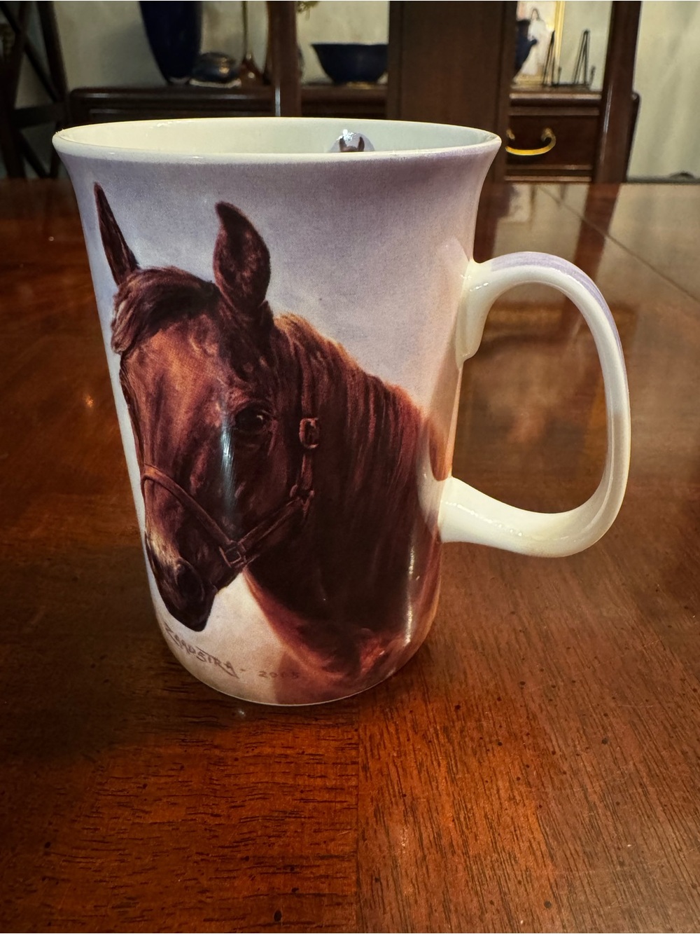 Horse Equestrian Mug Cup Coffee Mug by Almar Zaadstra Fine Bone China